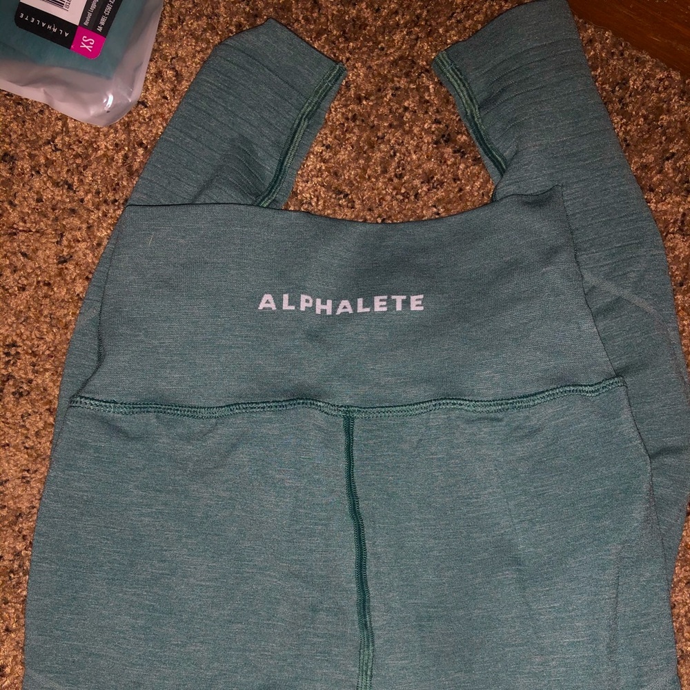 Alphalete OG Revival leggings-Nomadic blue